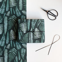 Load image into Gallery viewer, Forest Green Fern Gift Wrap